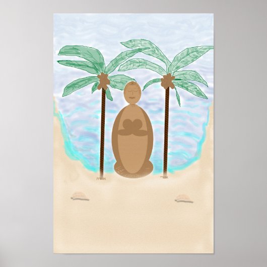 Homage naar Asherah 1 Poster (Voorkant)