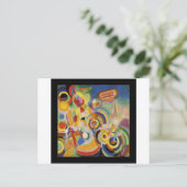 Homage naar Bleriot door Robert Delaunay Briefkaart (Staand voorkant)