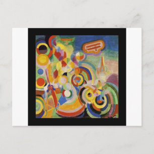 Homage naar Bleriot door Robert Delaunay Briefkaart