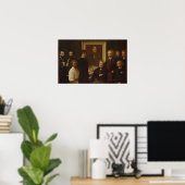 Homage naar Delacroix, 1864 Poster (Thuiskantoor)