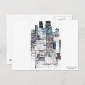 Homage naar Hundertwasser Briefkaart (Voorkant / Achterkant)