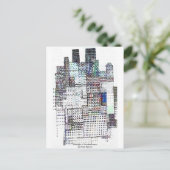 Homage naar Hundertwasser Briefkaart (Staand voorkant)