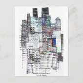 Homage naar Hundertwasser Briefkaart (Voorkant)