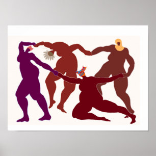 Homage naar Matisse Poster