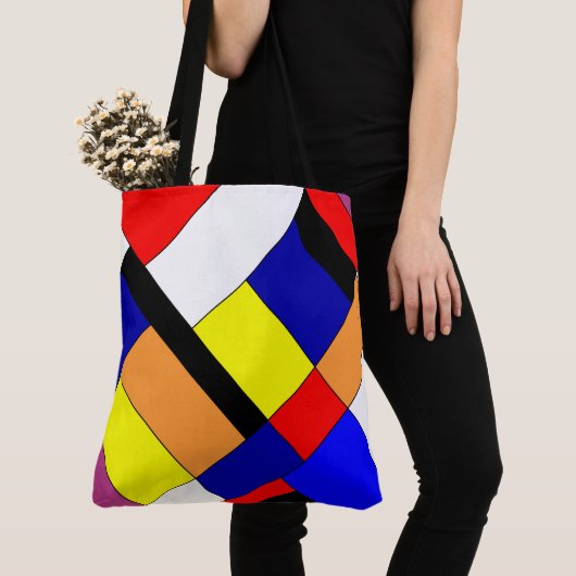 Homage naar Mondriaan Tote Bag (Dichtbij)