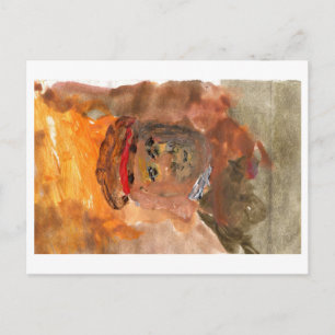 Homage naar Rembrandt-briefkaart Briefkaart
