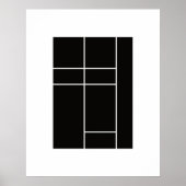 Homage to Mondrian 1.2 Poster (Voorkant)