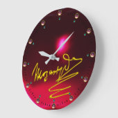 HOMAGE TO MOZART Gold Signature Of Composer Red Grote Klok (Hoek)