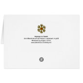 HOMAGE TOT MOZART, Oranje geagatureerd (Achterkant Horizontaal)