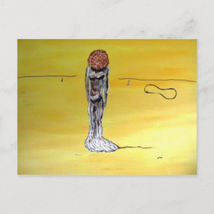 Homage van Dali Briefkaart