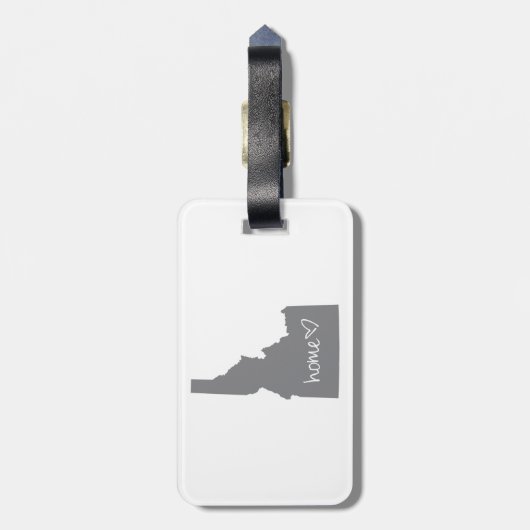 Home <3 Idaho Bagagelabel (Achterkant verticaal)