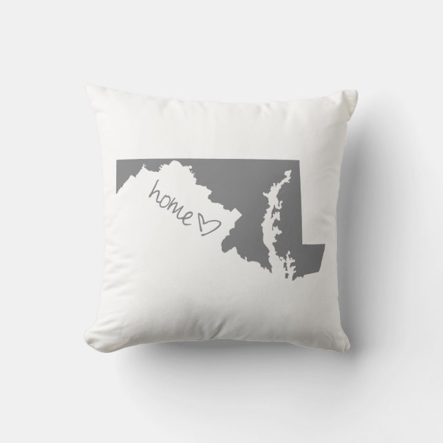 Home <3 Maryland Kussen (Voorkant)