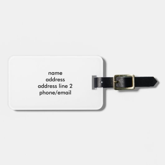 Home <3 Massachusetts Bagagelabel (Voorkant horizontaal)