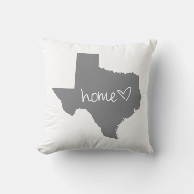 Home <3 Texas Kussen (Voorkant)