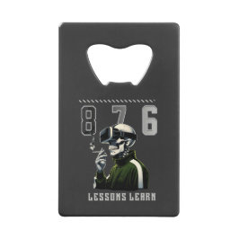Home 876 LESSONS LEARN Bottle Opener Creditkaart Flessenopener