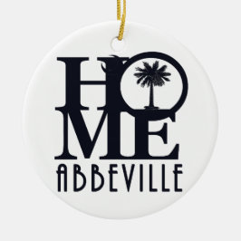 HOME Abbeville SC Keramisch Ornament