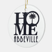 HOME Abbeville SC Keramisch Ornament (Links)