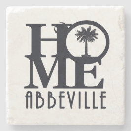 HOME Abbeville SC Stenen Onderzetter