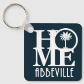 HOME Abbeville South Carolina Sleutelhanger (Voorkant)