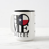 HOME Abilene 15oz Tweekleurige Koffiemok (Voorkant links)
