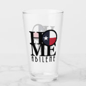 HOME Abilene Texas Glas (Voorkant)