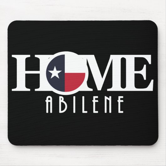 HOME Abilene Texas Muismat (Voorkant)