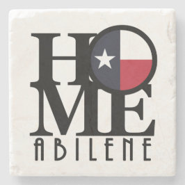 HOME Abilene Texas Stenen Onderzetter
