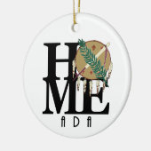 HOME Ada Oklahoma Keramisch Ornament (Links)