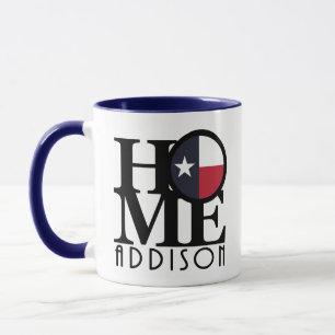 HOME Addison Texas 11oz Mok