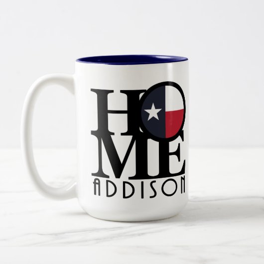 HOME Addison Texas 15oz Tweekleurige Koffiemok (Links)