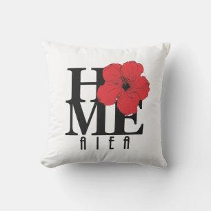 HOME Aiea Red Hibiscus Buitenkussen