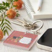 Home Airedale - Welsh - Lakeland Sleutelhanger (Voorkant Rechts)