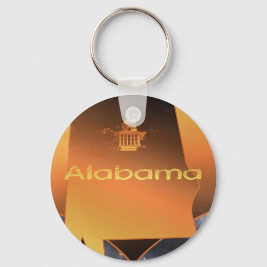Home Alabama Sleutelhanger (Voorkant)
