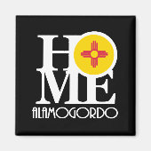 HOME Alamogordo Magneet (Voorkant)