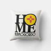 HOME Alamogordo New Mexico Kussen (Achterkant)