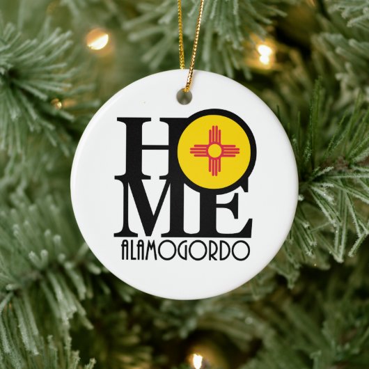 HOME Alamogordo Stone Onderzetter Keramisch Ornament (Boom)