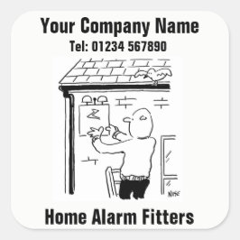 Home Alarm Fitter Business stickers