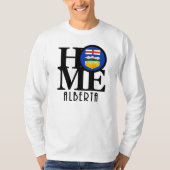 HOME Alberta Canada T-shirt (Voorkant)
