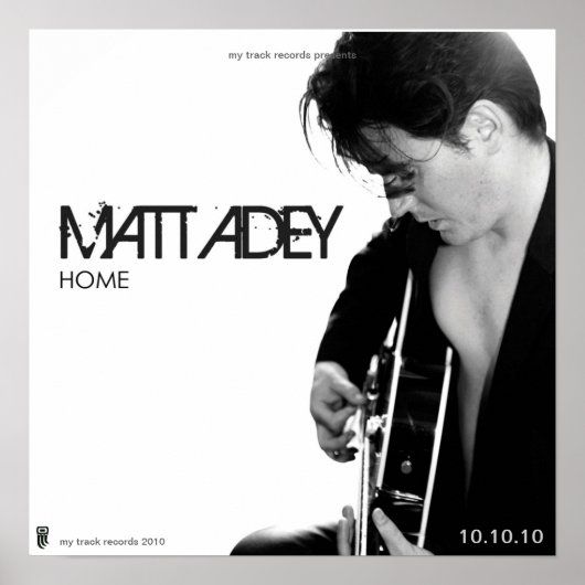 "HOME" ALBUM HOESJE MAAKT ADEY POSTER (Voorkant)