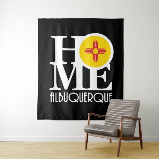 HOME Albuquerque New Mexico Wandkleed (In situ)