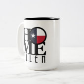 HOME Allen Texas 15oz Tweekleurige Koffiemok (Voorkant links)