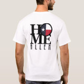 HOME Allen Texas T-shirt (Achterkant)