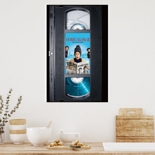 Home Alone 2 vhs Poster (Keuken)