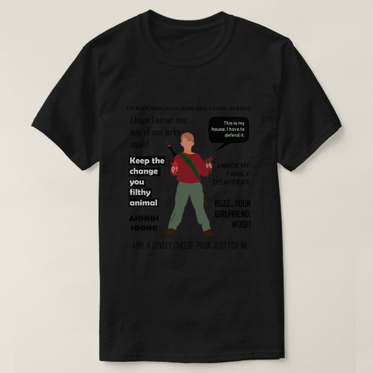 HOME ALONE Classic T-Shirt.png T-shirt (Design voorkant)