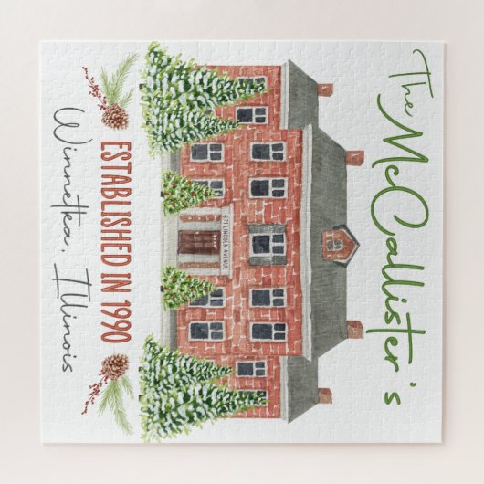 Home Alone House Puzzle Legpuzzel (Horizontaal)