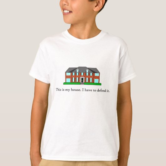 Home Alone House T-Shirt (Voorkant)
