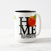 HOME Alpharetta Georgia 15oz Tweekleurige Koffiemok (Voorkant rechts)
