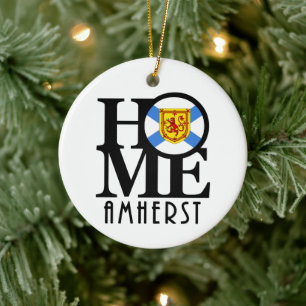 HOME Amherst NS Keramisch Ornament