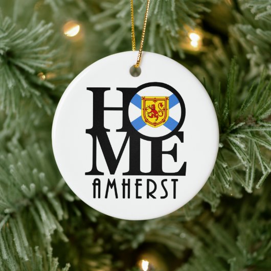 HOME Amherst NS Keramisch Ornament (Boom)