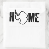 Home - Antarctica Rechthoekige Sticker (Tas)